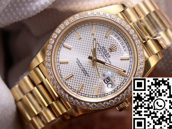 Rolex Dial Day-Date M228348RBR-0005 Silver EW Factory 0424